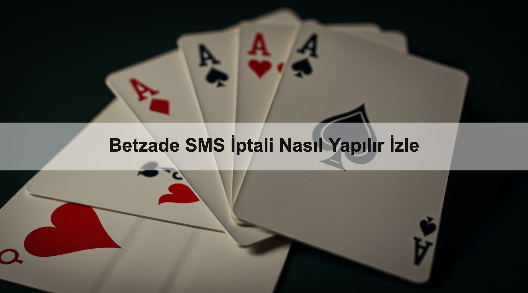 Betzade SMS İptali Nasıl Yapılır İzle