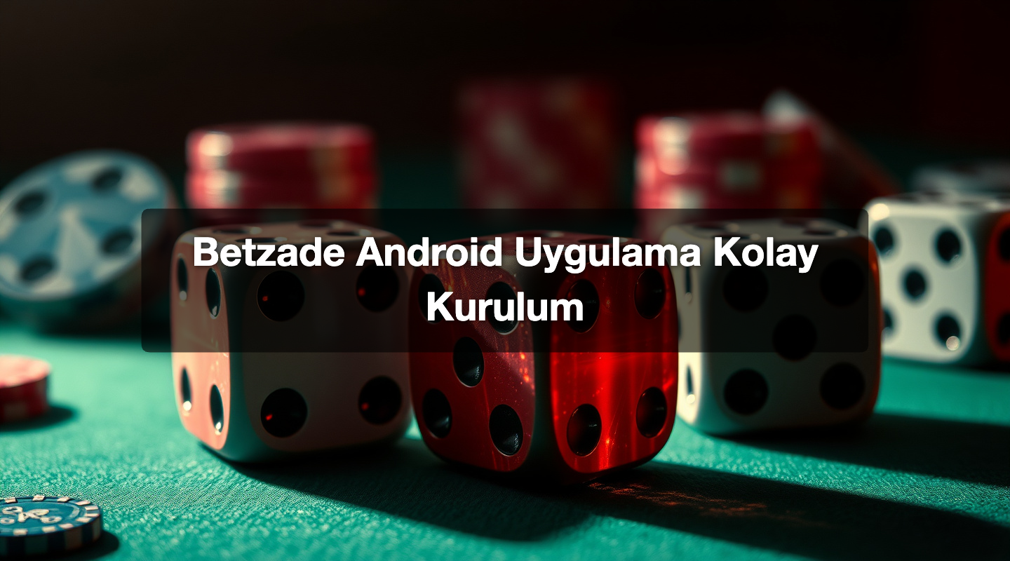 Betzade Android Uygulama Kolay Kurulum