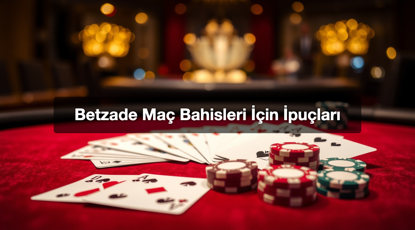 Betzade Maç Bahisleri İçin İpuçları